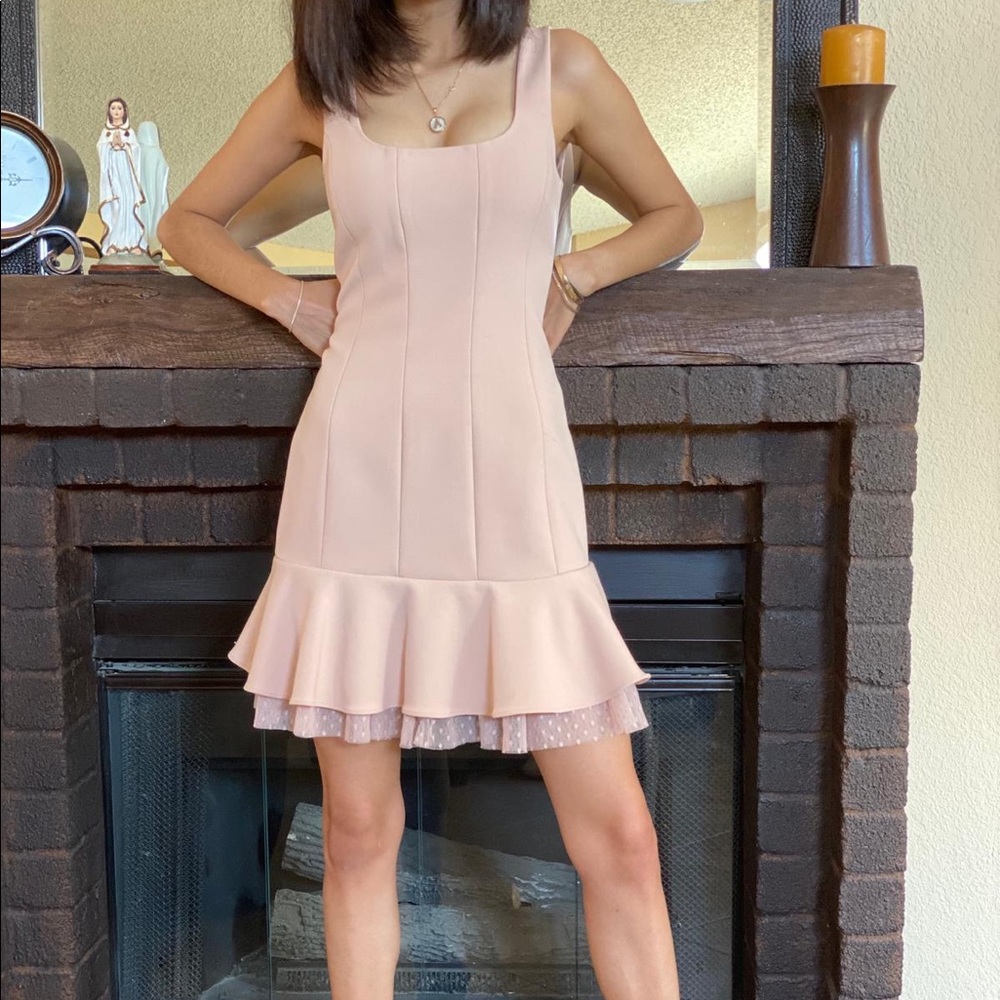 Pink dress BCBG